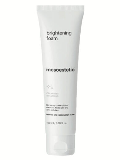 Brightening foam