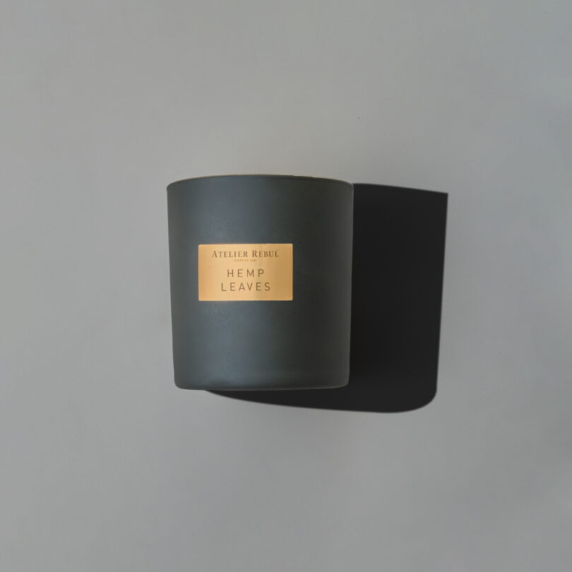 Hemp Leaves Scented Candle 210gr - Image 3